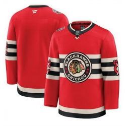 Men Women Youth Custom Men Women Youth Chicago Blackhawks Red 2024 25 Winter Classic Stitched Hockey Jersey