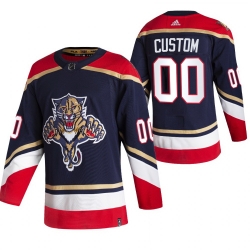 Florida Panthers Custom Black Men Women youth Adidas 2020 21 Alternate Authentic Player NHL Jersey 