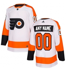 Men Women Youth Toddler White Jersey - Customized Adidas Philadelphia Flyers Away