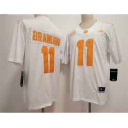 Men Tennessee Volunteers  11 Faizon Brandon White 2026 Stitched Jersey