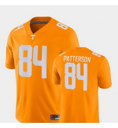 Men Tennessee Volunteers Cordarrelle Patterson 84 Orange Game College Football Jersey