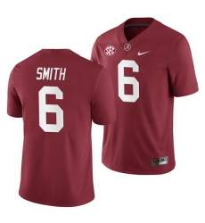 Alabama Crimson Tide Devonta Smith Crimson 2019 Home Game Jersey NCAA Football