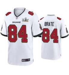 Men Cameron Brate Buccaneers White Super Bowl Lv Game Jersey