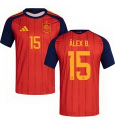 Youth 15 Spain Alex Baena World Cup 2026 Away Replica Jersey   1
