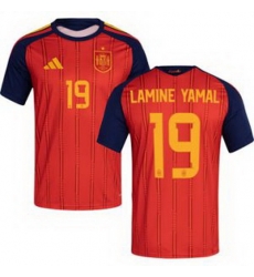 Youth 19 Spain Lamine Yamal World Cup 2026 Away Replica Jersey   6