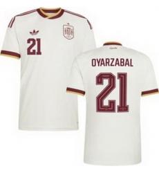 Youth 21 Spain Mikel Oyarzabal World Cup 2026 Away Replica Jersey   2