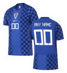 Men 00 Croatia Blank Away Replica World Cup  2