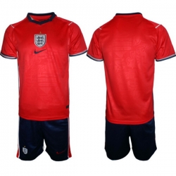 England FIFA World Cup 2026 White Soccer Jersey Blank Red