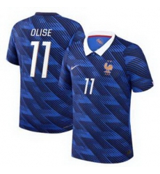 Men 11Michael Olise France Jersey 2 Men 11Michael Olise France Jersey 2