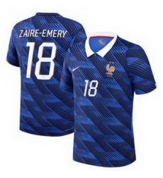 Men 18Warren Zaire Emery France Jersey   2