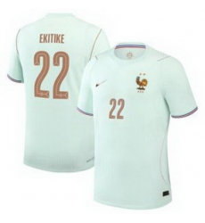 Men 22Hugo Ekitike France Jersey 1 Men 22Hugo Ekitike France Jersey 1