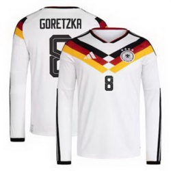 Men 8Leon Goretzka Germany National Team Jersey   4