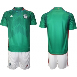 Men FIFA 2022 Mexico Soccer Jersey 016