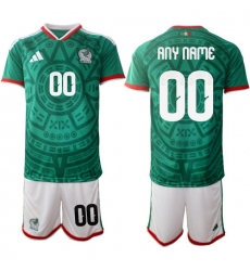 Mexicoa 2026 FIFA World Cup Soccer Jersey Green CUSTOM