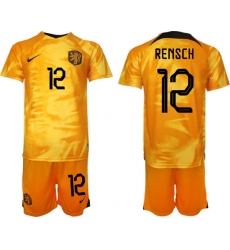 Men FIFA 2022 Netherlands Soccer Jersey 020