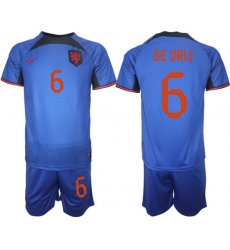 Men FIFA 2022 Netherlands Soccer Jersey 057