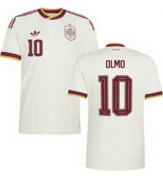 Men 10 Spain Dani Olmo World Cup 2026 Away Replica Jersey   2