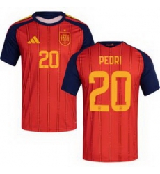 Men 20 Spain Pedri World Cup 2026 Away Replica Jersey   1