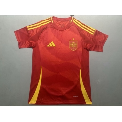 Spain Red 2024 Soccer Jersey