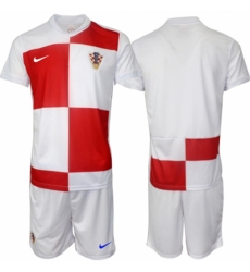 Men Columbia Custom White Red 2024 25 Home Soccer Jersey Suit