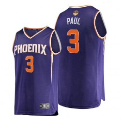 suns chris paul purple 2021 nba finals bound replica jersey