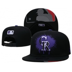 Colorado Rockies Snapback Cap 002