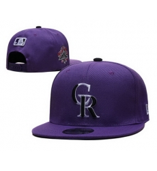 Colorado Rockies Snapback Cap 24E02