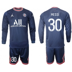 Men Paris Saint Germain Long Sleeve Soccer Jerseys 544