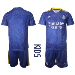 Kids Real Madrid Soccer Jerseys 026