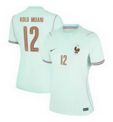 Women 12Randal Kolo Muani France Jersey   4
