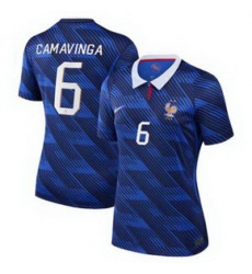Women 6Eduardo Camavinga France Jersey   3