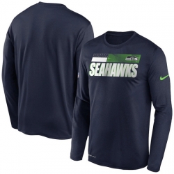 Seattle Seahawks Men Long T Shirt 010