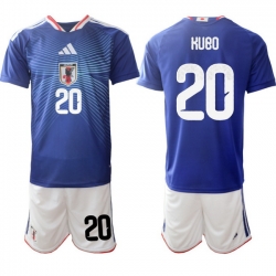 Japan 2026 FIFA World Cup Soccer Jersey Blue #20 KUBO