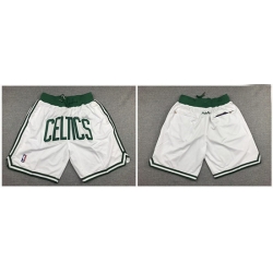 Boston Celtics Basketball Shorts 006