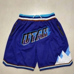 Utah Jazz Jerseys Basketball Shorts 004