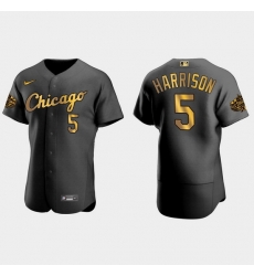 Men Chicago White Sox Josh Harrison 2022 Mlb All Star Game Authentic Black Men Jersey