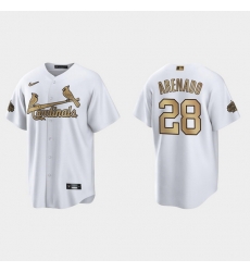 Men Nolan Arenado St.Louis Cardinals 2022 Mlb All Star Game White  Jersey