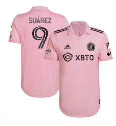 Men's Inter Miami CF Luis Suárez adidas Pink 2023 The Heart Beat Kit Authentic Player Jersey