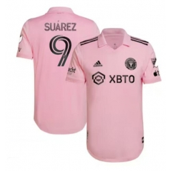 Men's Inter Miami CF Luis Suárez adidas Pink 2023 The Heart Beat Kit Authentic Player Jersey