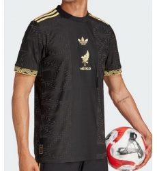 Men Mexico Black Soccer Jersey