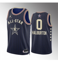 Men 2024 All Star 0 Tyrese Haliburton Navy Stitched Basketball Jersey Men 2024 All Star 0 Tyrese Haliburton Navy Stitched Basketball Jersey