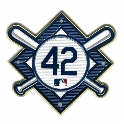 Jackie Robinson Day 42 TPU MLB Jersey Sleeve Patch Dodgers