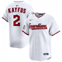 Men Cleveland Guardians Nike White Home Limited Jersey Kayfus CJ 2