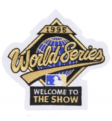 1995 MLB World Series Logo Jersey Patch Atlanta 77