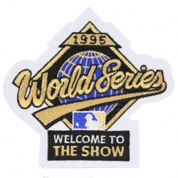 1995 MLB World Series Logo Jersey Patch Atlanta 77