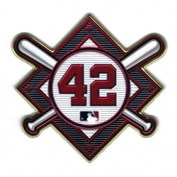 Jackie Robinson Day 42 MLB Jersey Sleeve Patch Braves II