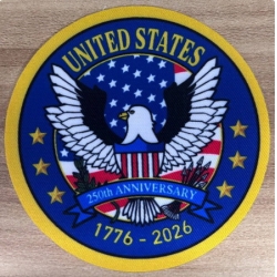 Youth Cleveland Guardians US 1776 2026 Patch Biaog