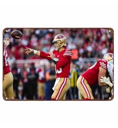 San Francisco 49ers Aluminum Sign Brock Purdy 001