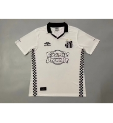 Men 2024 2025 Soccer Jersey Santos White Men 2024 2025 Soccer Jersey Santos White
