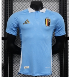 Men 2024 Soccer Jersey Belguim Blue Men 2024 Soccer Jersey Belguim Blue